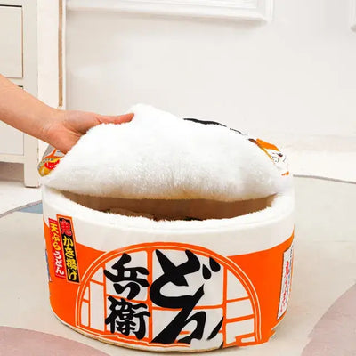 Instant Noodle Warm Pet Bed