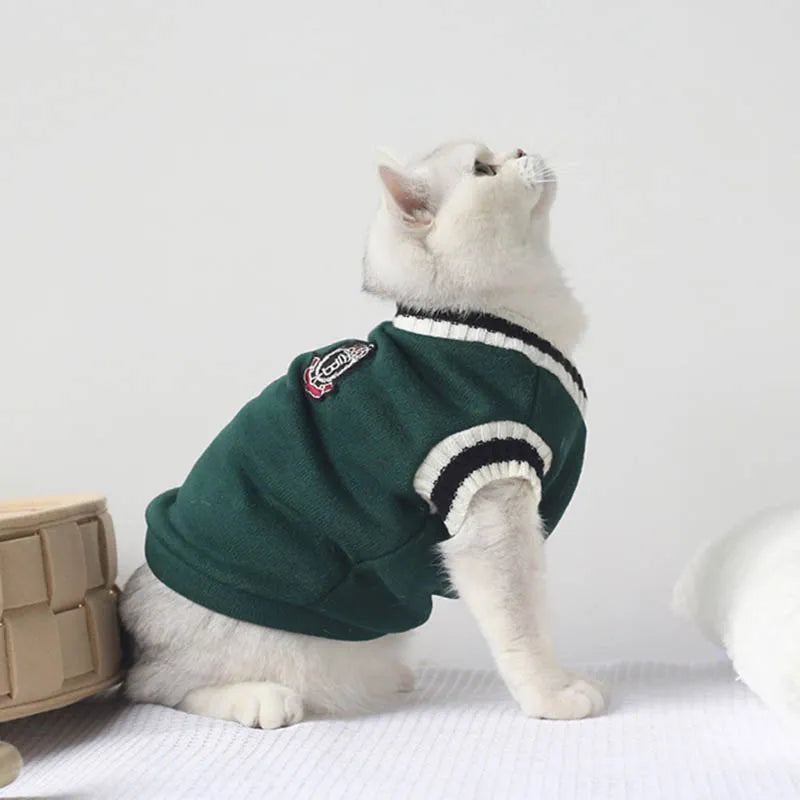 Pet Sweater Pullover for Cats and Dogs