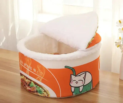 Instant Noodle Warm Pet Bed