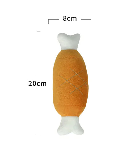 Pet Chicken Legs Plush Toy