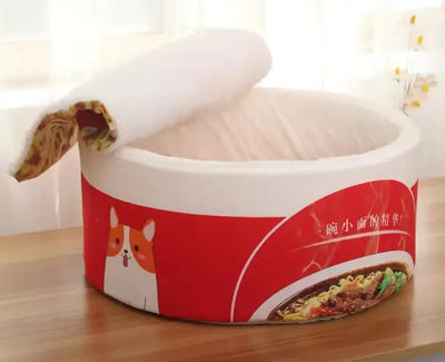 Instant Noodle Warm Pet Bed