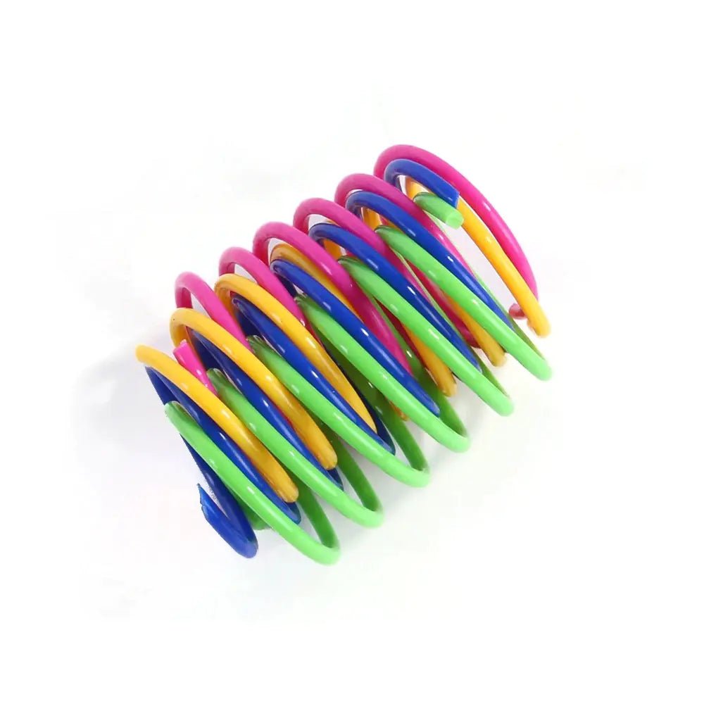 Colorful Springs Cat Pet Toy